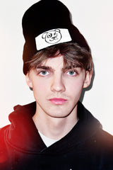 Universal Graffiti Bear Icon Knit Beanie