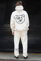 Universal Graffiti Bear Neutral Hoodie