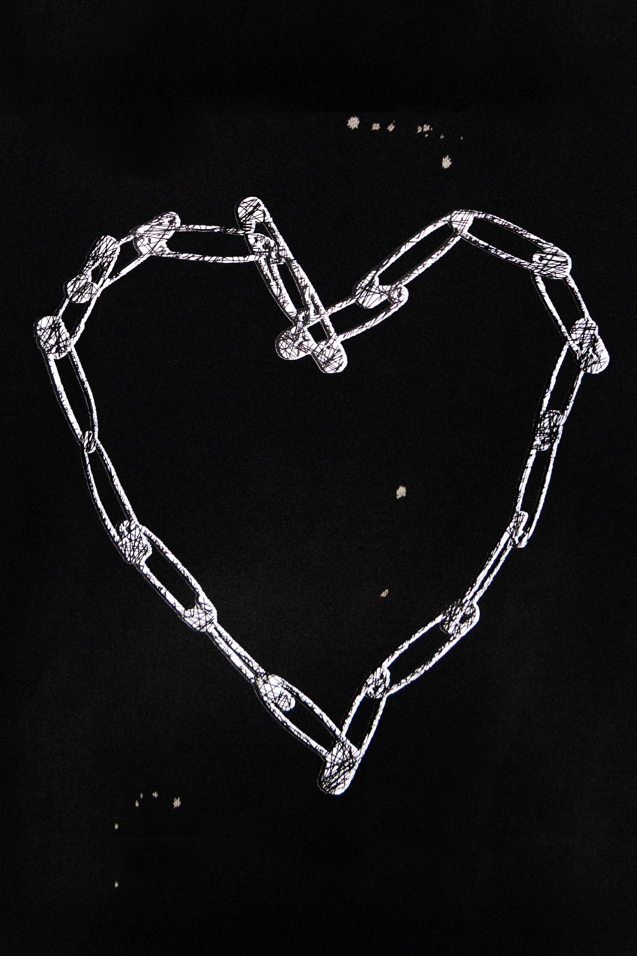 Universal Fit Love Riot Custom Distressed Frayed Cotton Hoodie