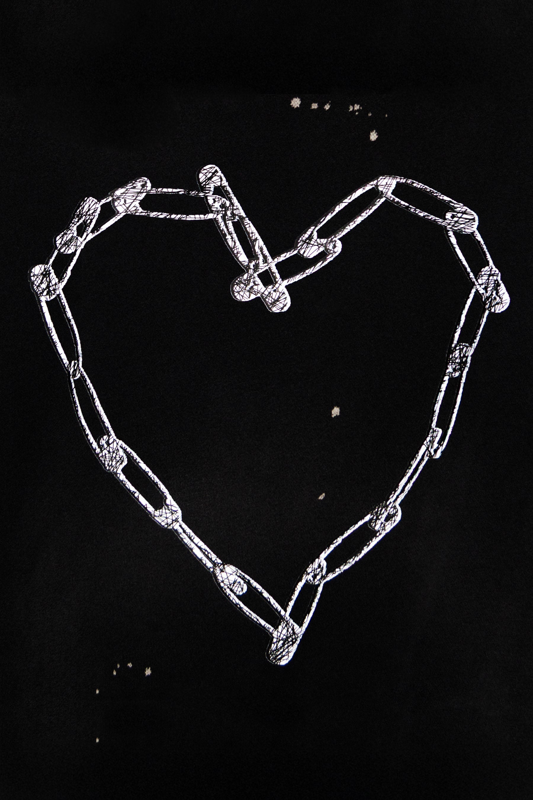 Universal Fit Love Riot Custom Distressed Frayed Cotton Hoodie