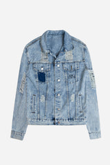 XB Remix Meta Angel Custom Denim Jacket