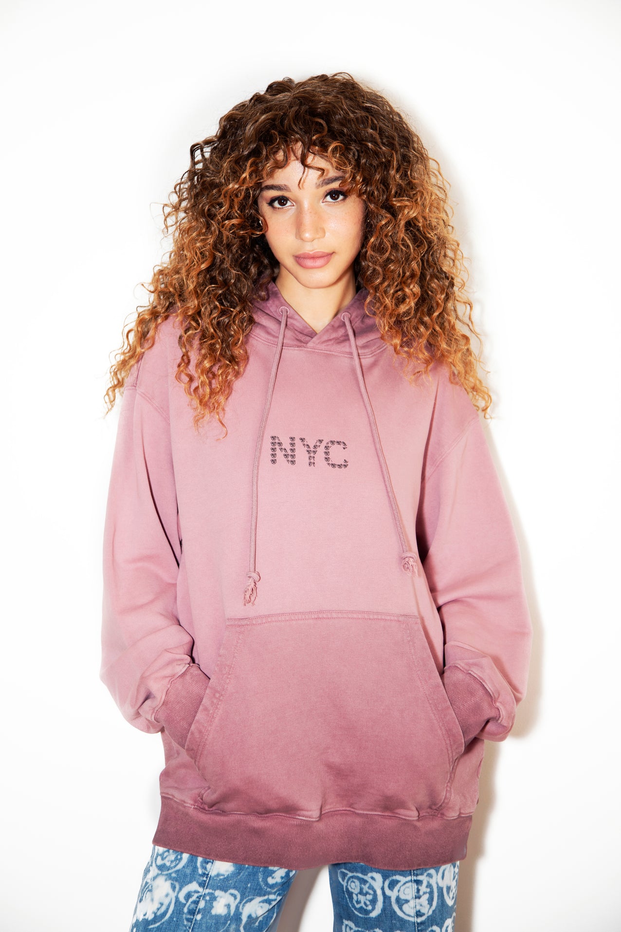 Graffiti Bear NYC Fade Hoodie