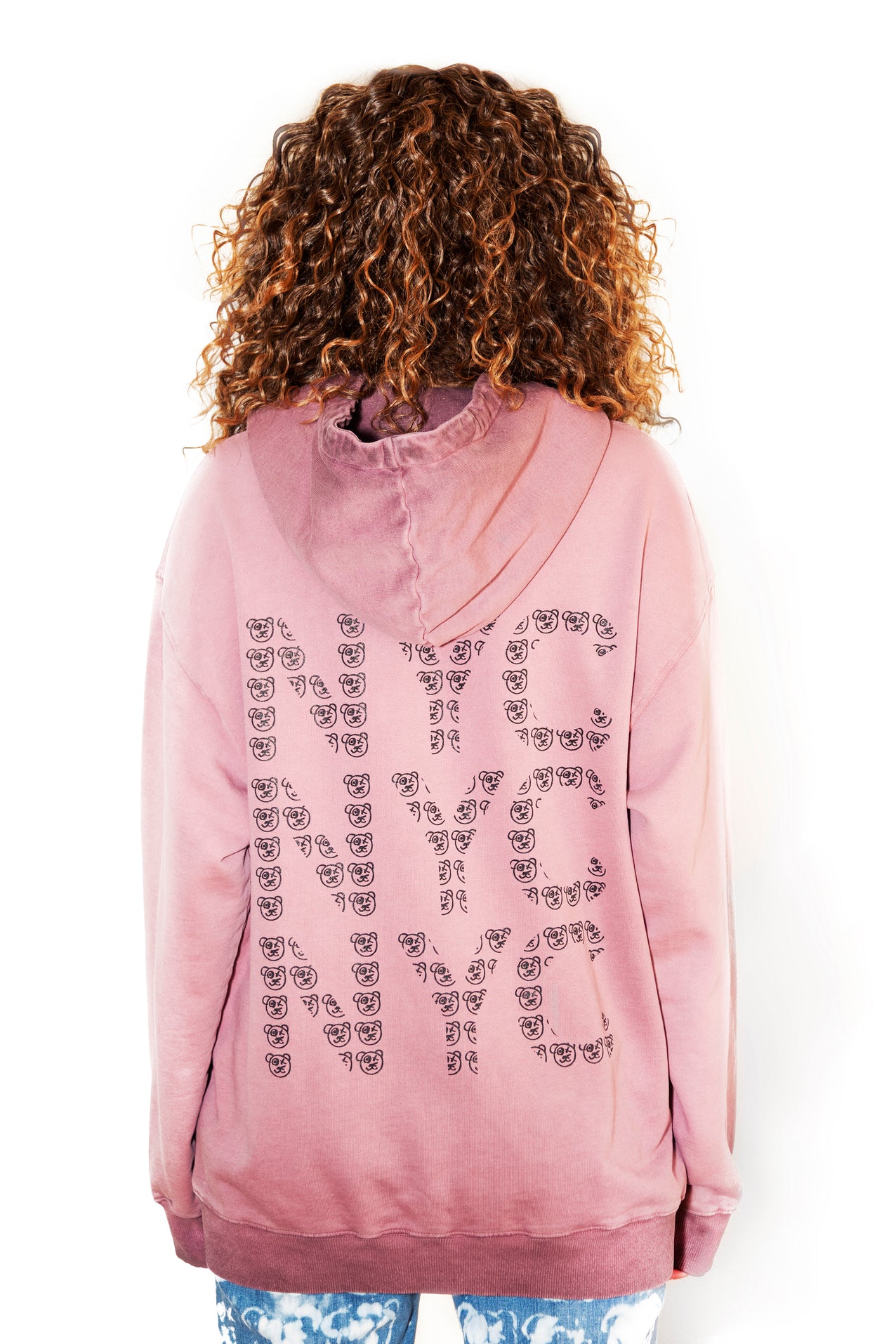 Graffiti Bear NYC Fade Hoodie