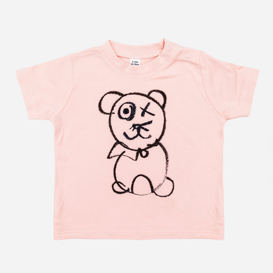 Xilona Baby Graffiti Bear Organic Custom T-Shirt