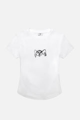 Meta Angel Baby Tee