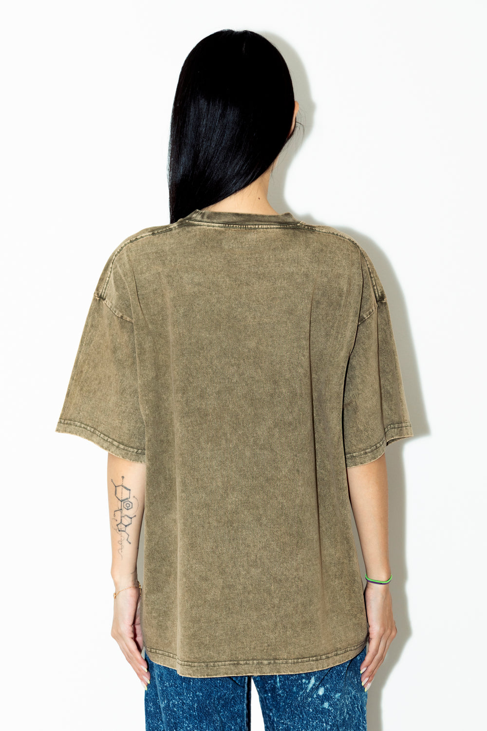 Graffiti Bear | Universal Olive Tee