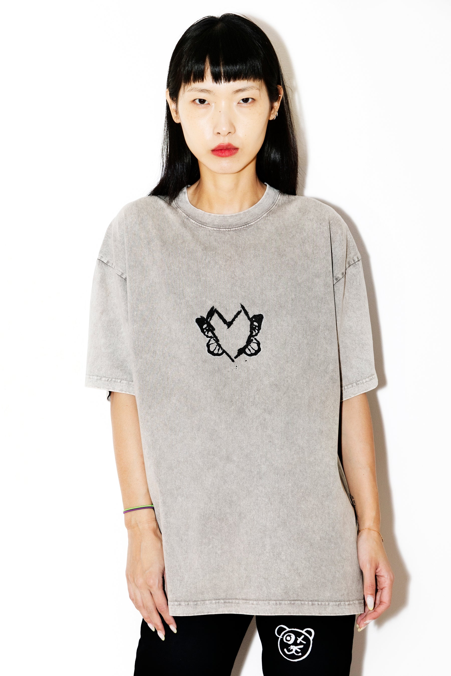 Hearts Evolve Stone Tee