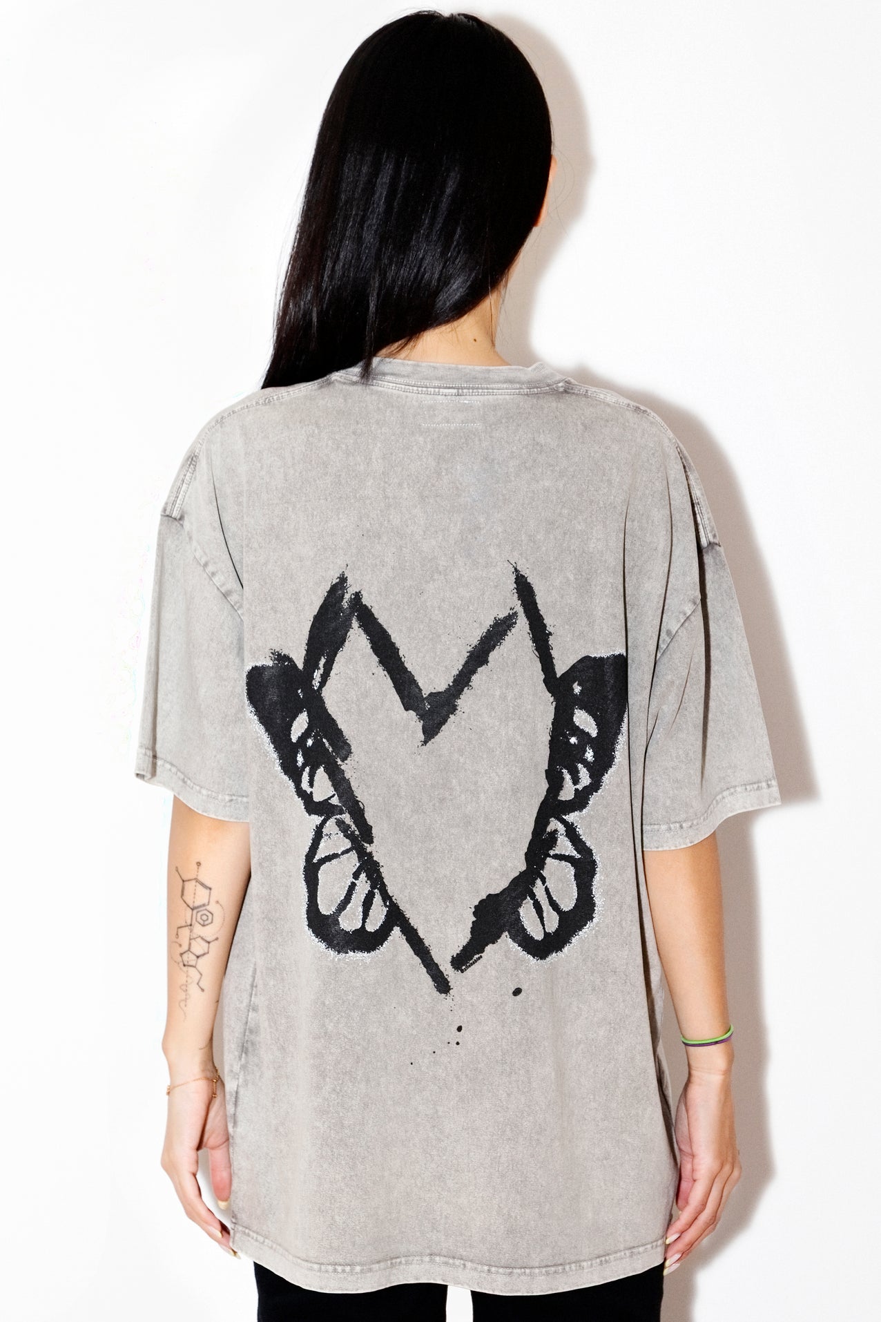 Hearts Evolve Stone Tee